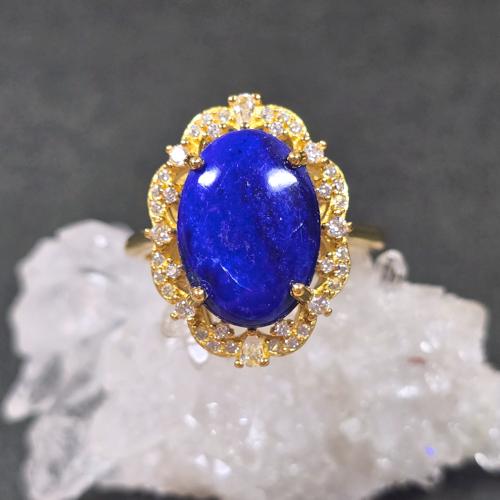 ラピスラズリ　リング　ラピスラズリ　指輪　ゴールド　キラキラ
