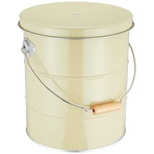 アイボリー ライスストッカー オバケツ 5kg 渡辺金属工業