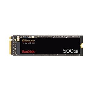 SanDisk 内蔵SSD M.2-2280 / 500GB / SSD Extreme Pro / PCIe Gen3 NVMe / 5年保証 /SDSSDXPM2-500G-J25