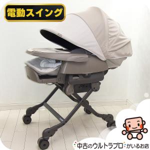 【お得っ！厳選中古】美品 電動 ハイローチェア Combi コンビ ネムリラ コードレス AUTO SWING BEDi Long SS EG 新生児 中古ハイローチェア【中古】