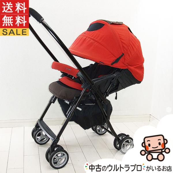 ベビーカー 中古 コンビWL メチャカル ハンディα MD combi 両対面式 1ヶ月から3歳 中...