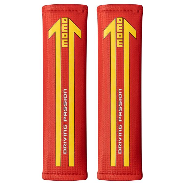 【アウトレット】CARBON カーボン MOMO モモ シートベルトパッド ショルダーパッド ITA...