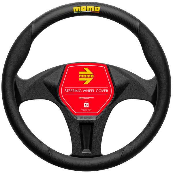 ITALIA CARBON イタリア カーボン MOMO モモ ハンドルカバー ステアリングカバー ...