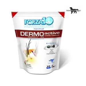 フォルツァ10 犬用 デルモアクティブ ドライ（皮膚）犬用 2kg×1袋｜momo-tail