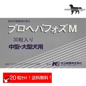 あすつく】【2個セット】【プロヘパフォスM 30粒 ×2個】（中型犬