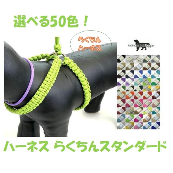 PARACORD HARNESS パラシュートコード 選べる50色！ハーネス らくちんスタンダード ...