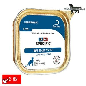 スペシフィック猫用 FKW（腎心肝アシスト）100g×6個 ウェットタイプ 送料無料