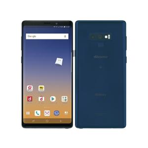 【中古】A＋ランク【未使用に近い】  SIMロック解除済み 元docomo SC-01L SAMSUNG Galaxy Note9 オーシャンブルー 判定○  送料無料