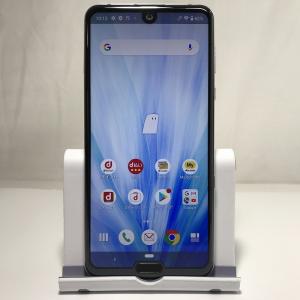 美品 SIMロック解除済み 元docomo SH-04L SHARP AQUOS R3 プラチナホワイト 判定○  /YZX8956