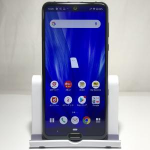 SIMロック解除済み 元docomo SH-04L SHARP AQUOS R3 プレミアムブラック 判定○  /YZX8996  スマホ 本体