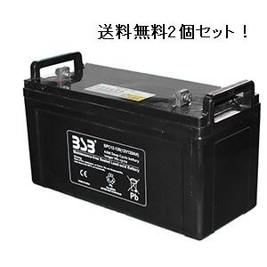 BPC12-120(12V120Ah) 【2個セット全国一律送料無料】AGM ディープサイクルバッテ...