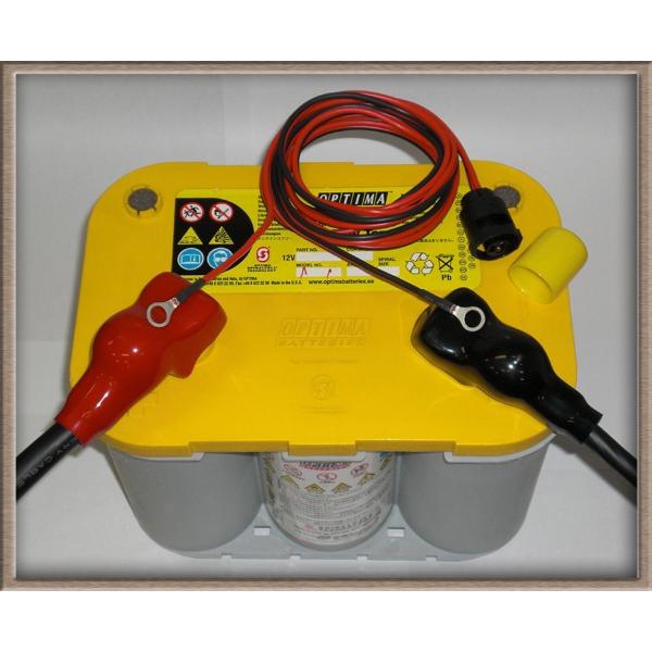 OPC-3000V3用 維持充電ハーネス GTP-065 オプティマ専用充電器用