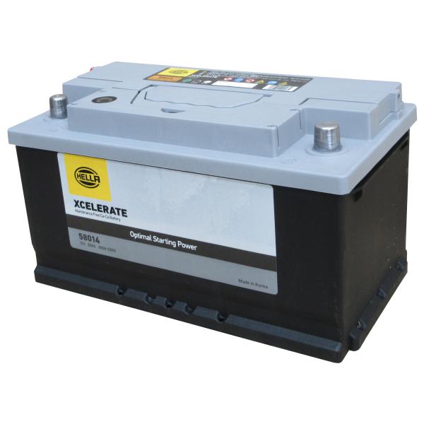 HELLA 58014 80Ah (27-80,58045,585-200-080,LBN4,SLX...