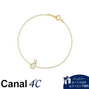 【送料無料】【ラッピング無料】カナルヨンドシー Canal 4℃ カナル4℃ シルバー ブレスレット プレーナイト/ペリドット｜momoco-01