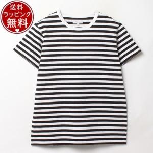 アニエスべー agnes b Tシャツ TS Tシャツ ブラック×ホワイト サイズ2(L)｜momoco-01