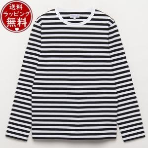 アニエスべー agnes b Tシャツ TS ボーダーTシャツ ブラック×ホワイト サイズ1(M)｜momoco-01