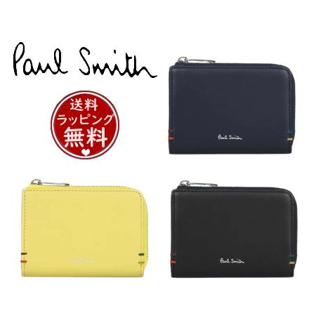 ポールスミス Paul Smith コイン＆パスケース ハイライトステッチSS24 ユニセックス コ...