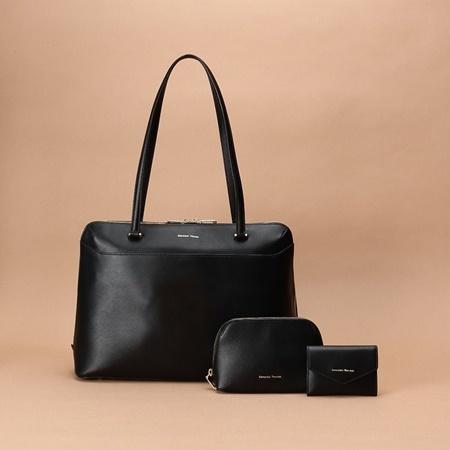 サマンサタバサ トートバッグ Dream bag for レザートートバッグ ブラック Samant...