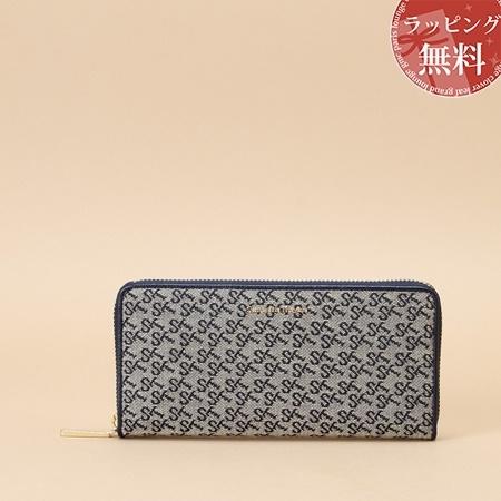 サマンサタバサ Samantha Thavasa 長財布 ST Jacquard ラウンド長財布 ネ...