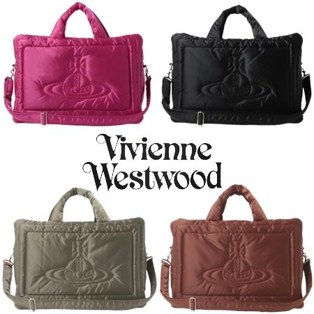 ヴィヴィアン・ウエストウッド Vivienne Westwood ボストンバッグ アイダーダウン 2...