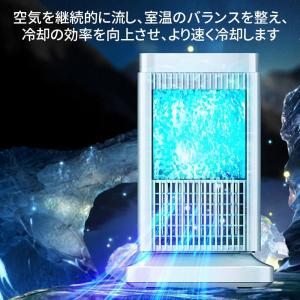 卓上 冷風機 小型 角度調整可能 卓上ミニクー...の詳細画像2