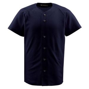 デサント（DESCENTE） フルオープンシャツ （野球） DB1010 ブラック S｜momoda