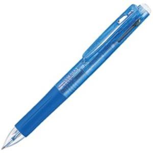 (業務用10セット) ZEBRA ゼブラ 多色ボールペン サラサ3 〔0.5mm〕 ゲルインク J3J2-BL 軸色青｜momoda