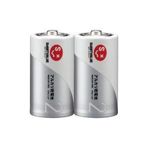 （まとめ）ジョインテックス アルカリ乾電池 単2×2本 N122J-2P〔×10セット〕｜momoda