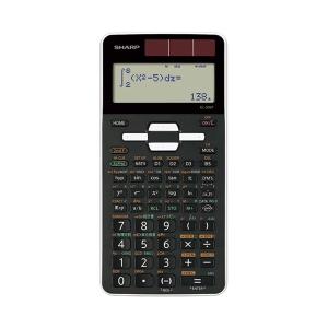 (まとめ）シャープ 関数電卓 EL-509T-WX〔×2セット〕｜momoda