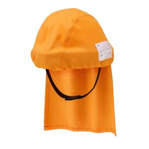 避難用簡易保護帽 でるキャップ for kids オレンジ（子供用） DCFK-OR-01｜momoda