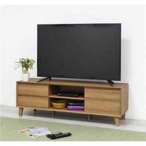 カイル テレビ台 140（W139.5×D39.5×H45.5cm） ブラウン 〔組立品〕〔代引不可〕