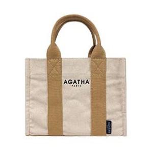 AGATHA（アガタ）AGT192-508 スクエアタンブラートートM/ベージュ｜momoda