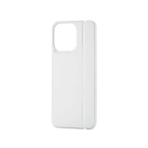 エレコム iPhone 13 Pro 背面パネル スタンド収納式カバー MAGKEEP ホワイト P...