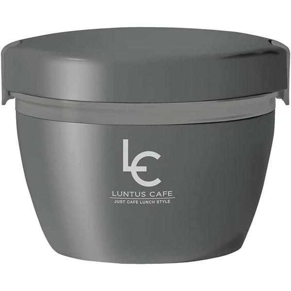 アスベル ランタスCAFE ステンレス保温 カフェ丼ランチ 800ml グレー HLB-CD800