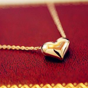 日本製 ハート ネックレス ペンダント K18 18金 18k レディース 日本製 ハート ネックレス ペンダント K18 18金 18k レディース