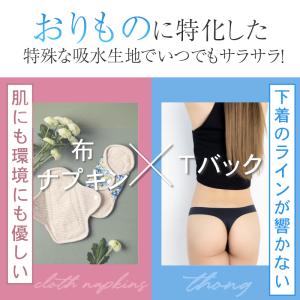 吸水ショーツ 2枚セット Tバック サニタリー...の詳細画像4