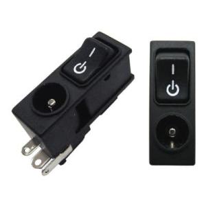 MJ-R02 マル信無線電機 φ5.5×2.1 DCジャック ON-OFFスイッチ付 パネル取付用