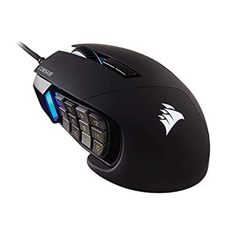 特別価格Corsair Scimitar RGB Elite, MOBA/MMO Gaming Mo...