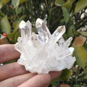 120-130ｇ 水晶 クリスタル 白水晶 クラスター クオ?ツ