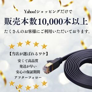 LANケーブル CAT7 0.2m 0.3m ...の詳細画像2