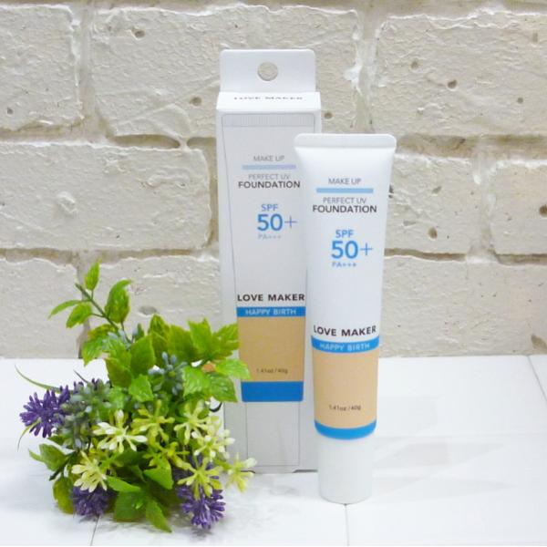 【送料無料】 ハッピーバース LOVE MAKER パーフェクトUV ファンデーション ＜BBクリー...