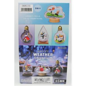 スヌーピー WEATHER Terrarium ６個入 BOXセット フィギュア コレクション リー...
