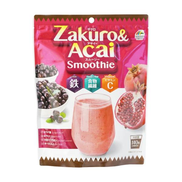 ユニマットリケン ザクロ＆アサイースムージー 140g