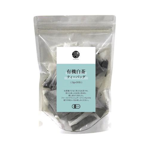 ポスト投函　海東ブラザーズ　趣華茶　有機白茶ティーバッグ3g×30包　有機 オーガニック 健康茶 J...