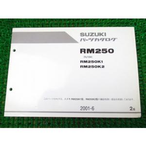RM250K パーツカタログ 2版 RJ18A ○L428！スズキ