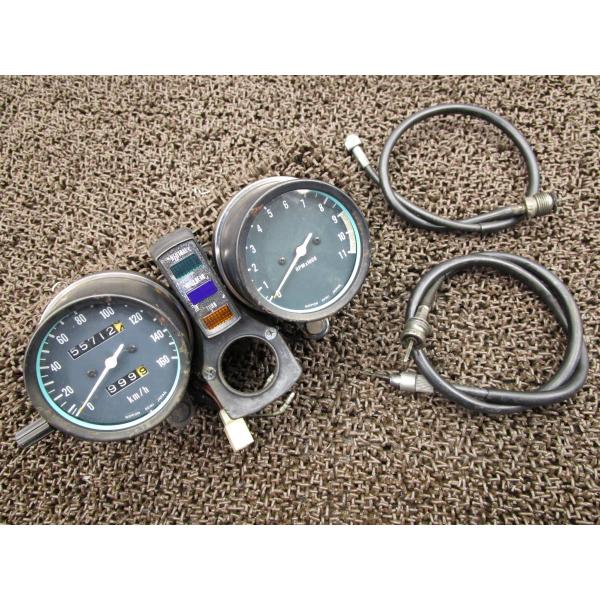 Z250FS スピードメーター タコ インジケーターランプ ▲E651 ケーブル！KZ250C カワ...