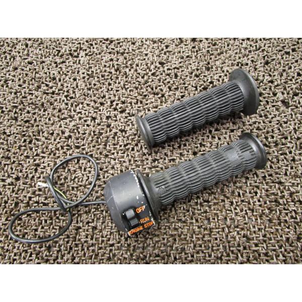 GT500 ハンドルスイッチ右 スロットル グリップ左右 ●L660！T500 スズキ キルスイッチ...