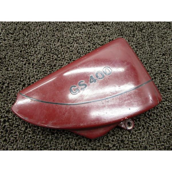 GS400 サイドカバー 右 △T935！GS400 スズキ 【 GS400 】 キャブ車