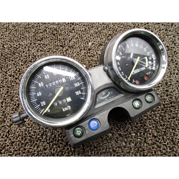 バリオス2 メーター スピード タコ ▲X489 インジケーターランプ！ZR250B カワサキ 【 ...