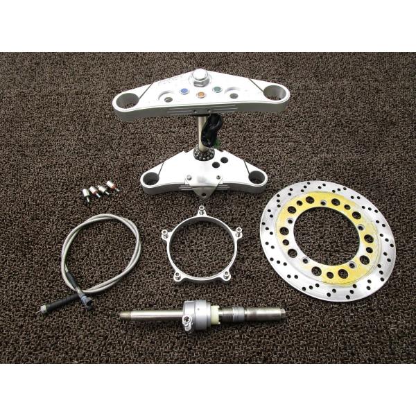 スティード600 社外 イージーライダース トリプルツリー □A2228！シャフト ディスク メータ...